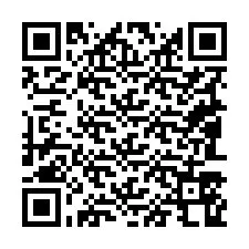 QR-code voor telefoonnummer +19083568859