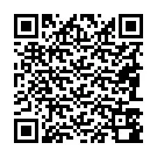 Kode QR untuk nomor Telepon +19083580817