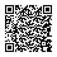 Codice QR per il numero di telefono +19083588114