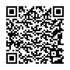 Codice QR per il numero di telefono +19083603641