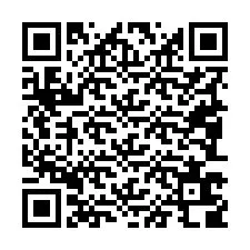 QR-код для номера телефона +19083608523