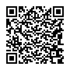 電話番号のQRコード +19083608745