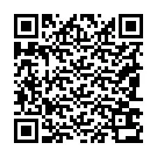 Código QR para número de teléfono +19083632391