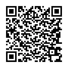 電話番号のQRコード +19083634474