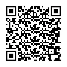 QR код за телефонен номер +19083634476