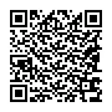 QR код за телефонен номер +19083636079