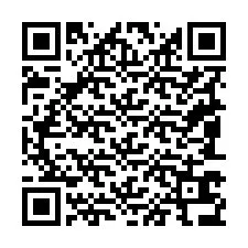 Kode QR untuk nomor Telepon +19083636081