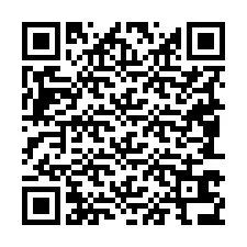 QR Code สำหรับหมายเลขโทรศัพท์ +19083636082