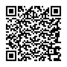Codice QR per il numero di telefono +19083636084