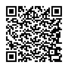 QR Code pour le numéro de téléphone +19083637274