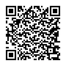 Código QR para número de telefone +19083637279