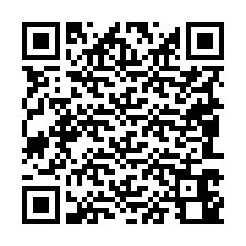 QR код за телефонен номер +19083640046