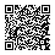 QR-koodi puhelinnumerolle +19083644179