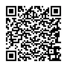 Codice QR per il numero di telefono +19083663848