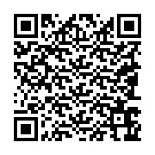 Código QR para número de telefone +19083666598