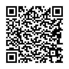 QR kód a telefonszámhoz +19083674617