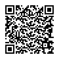 Kode QR untuk nomor Telepon +19083674728