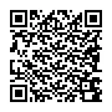 QR Code สำหรับหมายเลขโทรศัพท์ +19083680126