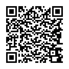 Código QR para número de teléfono +19083680936