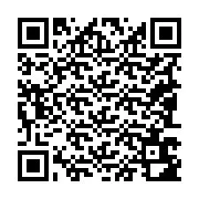 Código QR para número de teléfono +19083682569