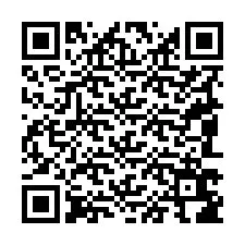 QR-код для номера телефона +19083686640