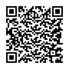 QR kód a telefonszámhoz +19083726138