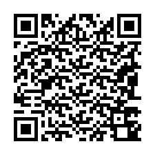 Código QR para número de telefone +19083740975