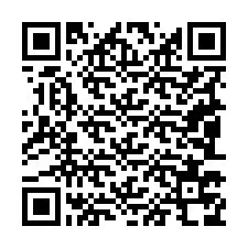 Código QR para número de teléfono +19083778535