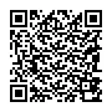 QR kód a telefonszámhoz +19083870250