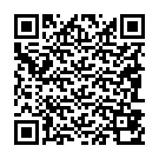 QR-Code für Telefonnummer +19083870252