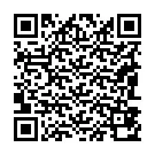 Codice QR per il numero di telefono +19083870255
