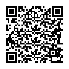 QR-Code für Telefonnummer +19083870256