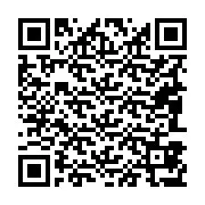 Código QR para número de teléfono +19083877047