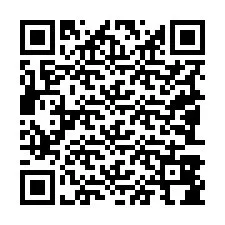 Código QR para número de teléfono +19083884838