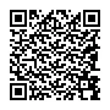 Codice QR per il numero di telefono +19083898568