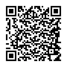 Codice QR per il numero di telefono +19084014256