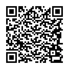 Codice QR per il numero di telefono +19084033512