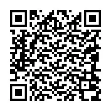 QR-kood telefoninumbri jaoks +19084038008