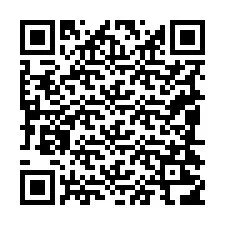 Código QR para número de teléfono +19084216191