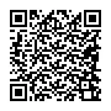 Codice QR per il numero di telefono +19084260197