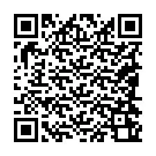 Codice QR per il numero di telefono +19084260199