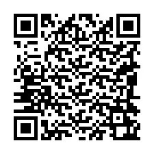 QR-code voor telefoonnummer +19084262454