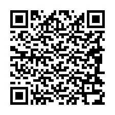 QR-code voor telefoonnummer +19084334112