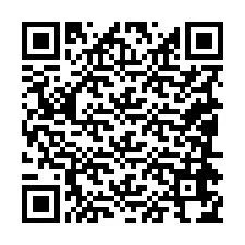 Código QR para número de teléfono +19084674879