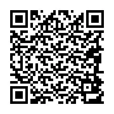 Código QR para número de teléfono +19084813413