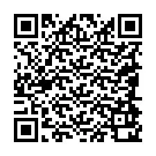 電話番号のQRコード +19084920188