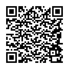 QR-Code für Telefonnummer +19084920784