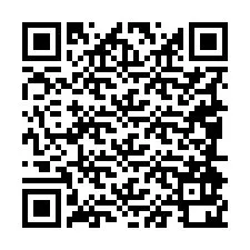QR-Code für Telefonnummer +19084920992