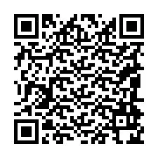 QR Code pour le numéro de téléphone +19084924551