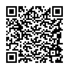 Código QR para número de teléfono +19084926950